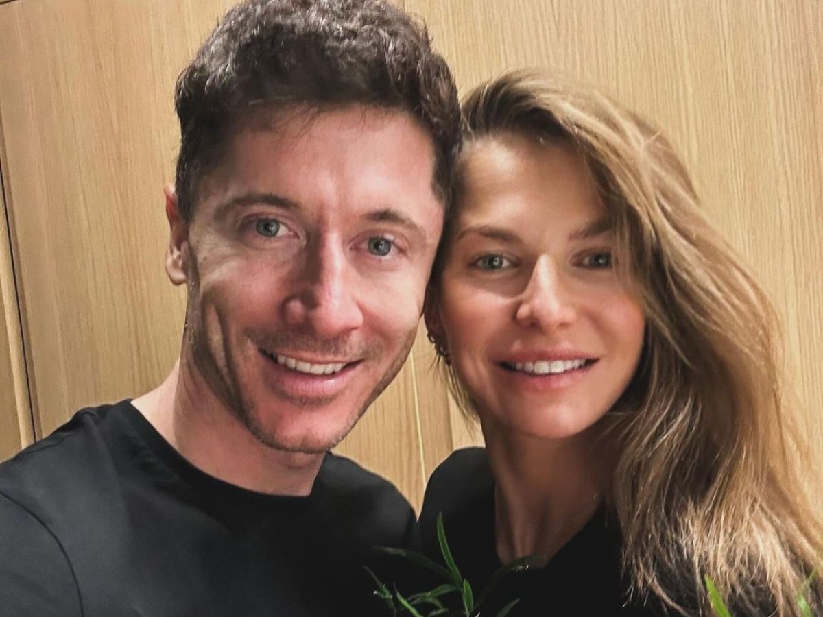 Ania i Robert Lewandowscy