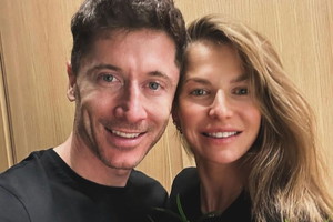 Ania i Robert Lewandowscy
