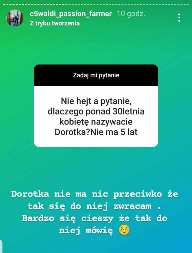 Waldemar z Rolnik szuka żony o Dorocie