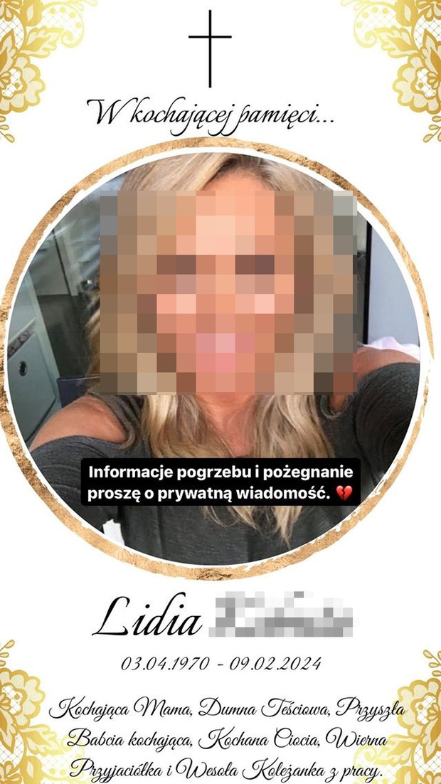 Nie żyje mama Kasi z 40 kontra 20