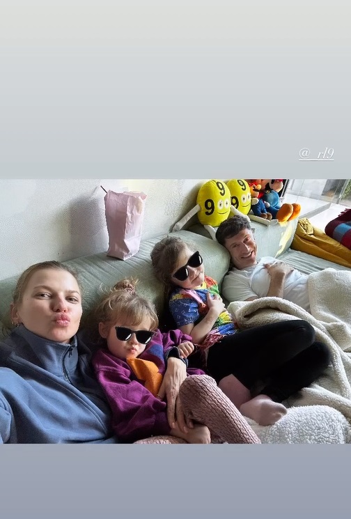 Rodzinne zdjęcie Ani i Roberta Lewandowskich