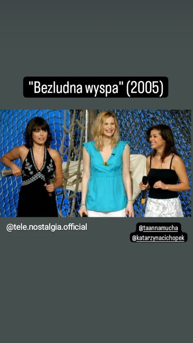 Kasia Cichopek wspomina program "Bezludna wyspa"