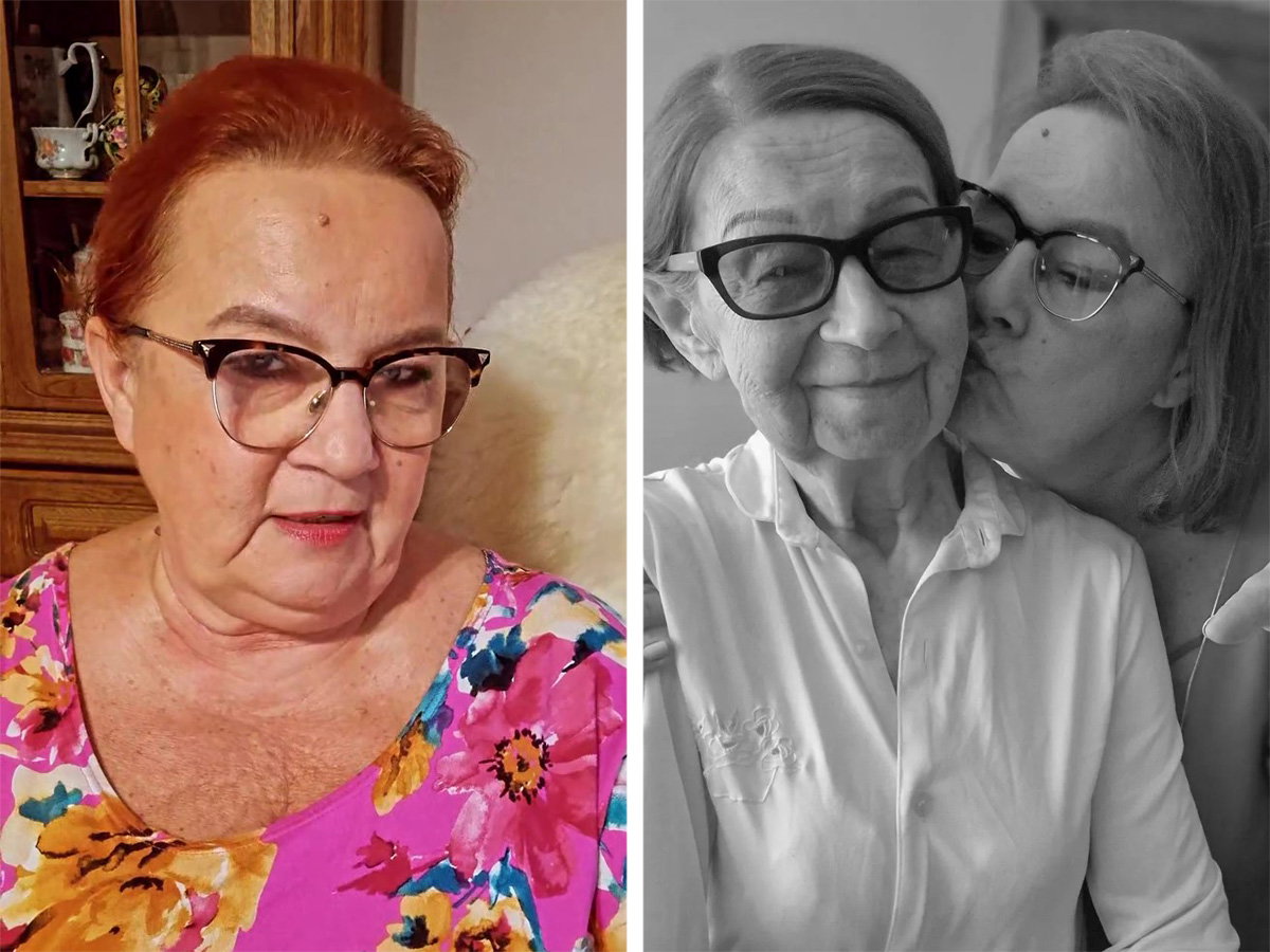 Izabela Zeiske o pogrzebie mamy