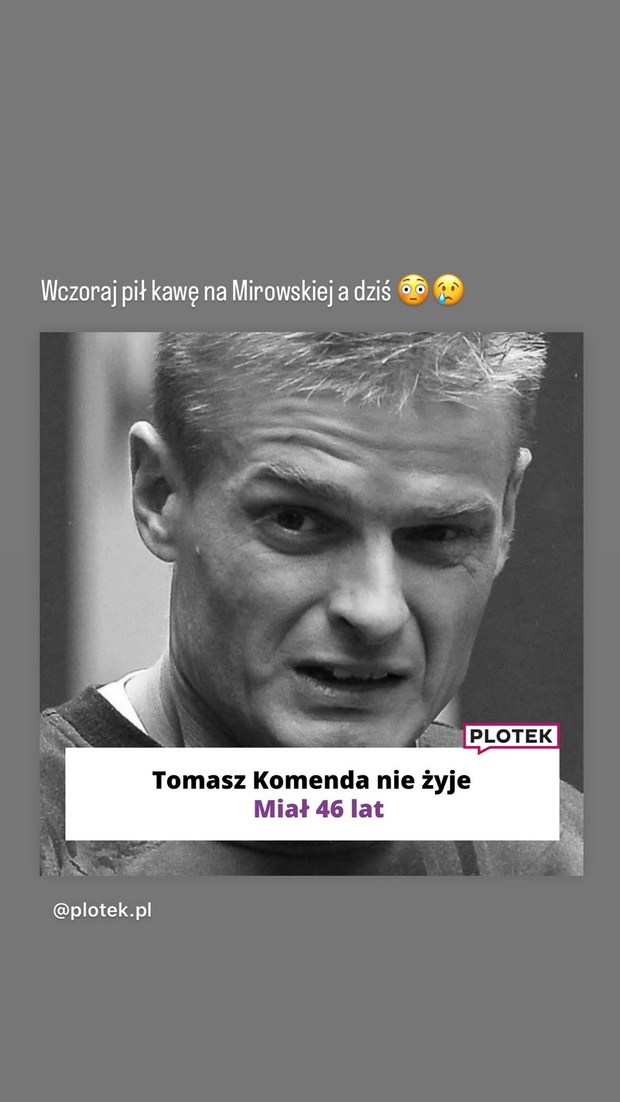 Ekspertka Pytania na śniadanie widziała Tomasza Komendę przed śmiercią
