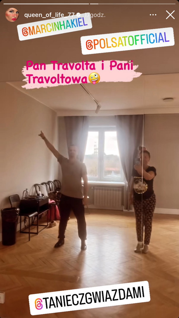 Dagmara Kaźmierska, Marcin Hakiel na treningu do Tańca z gwiazdami