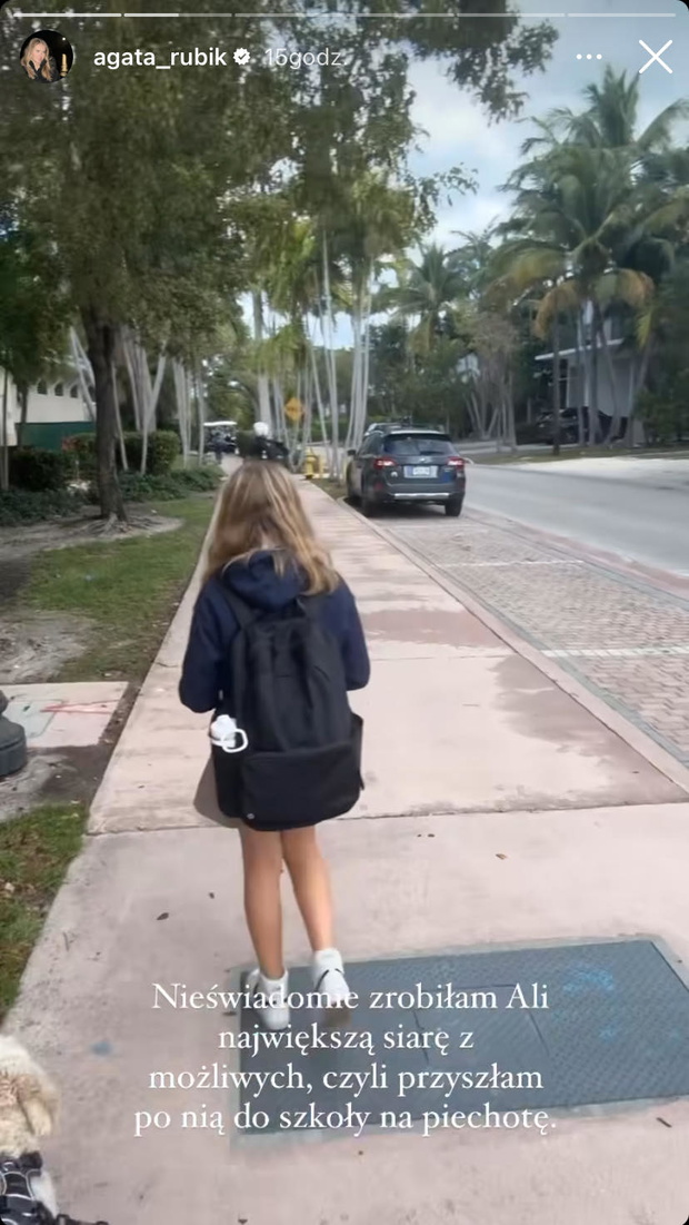 Agata Rubik zszokowana zachowaniem córki