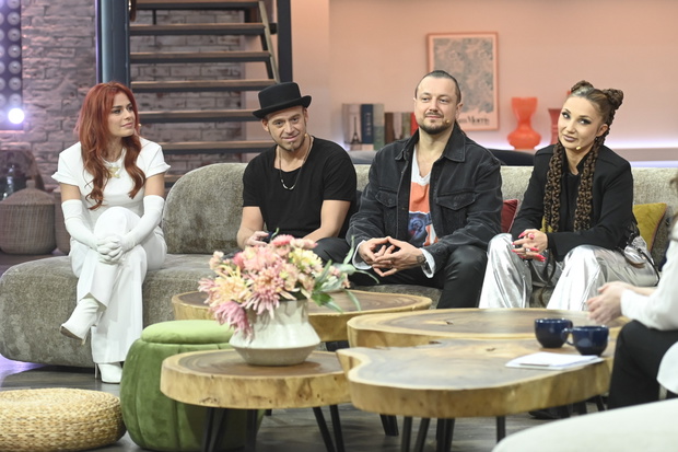 Na zdj.: Natasza Urbańska, Tomson, Baron, Cleo