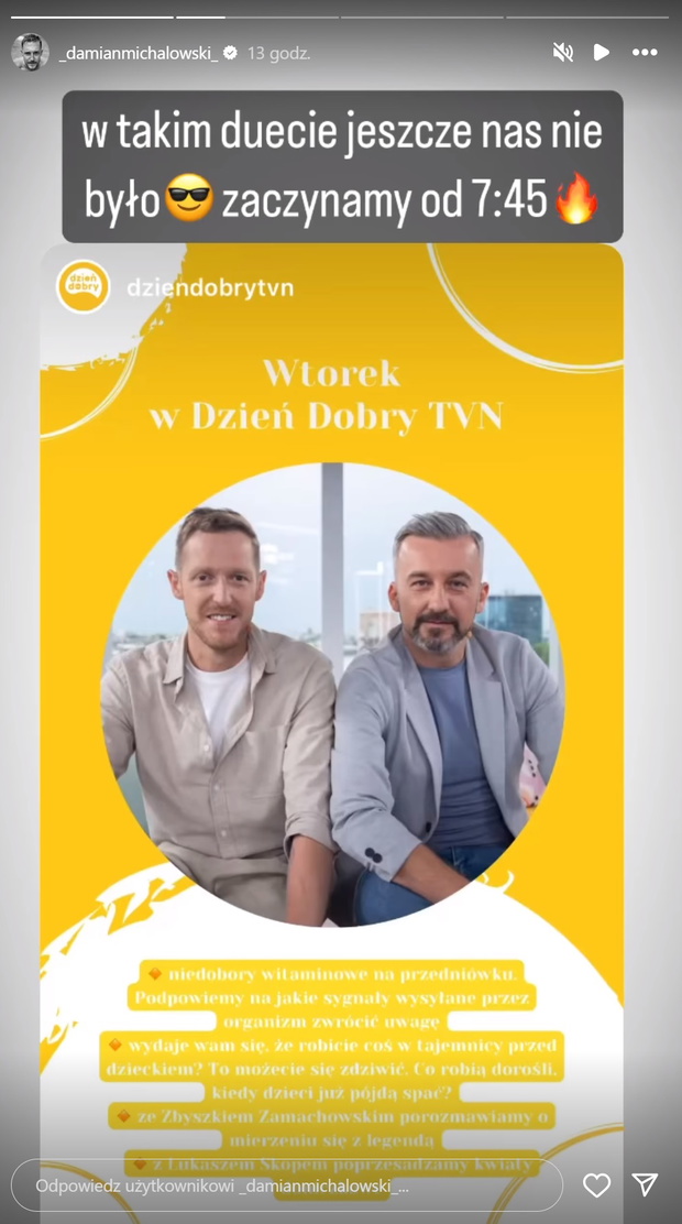 Damian Michałowski i Krzysztof Skórzyński