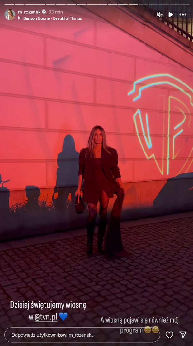 Małgorzata Rozenek na ramówce TVN 4