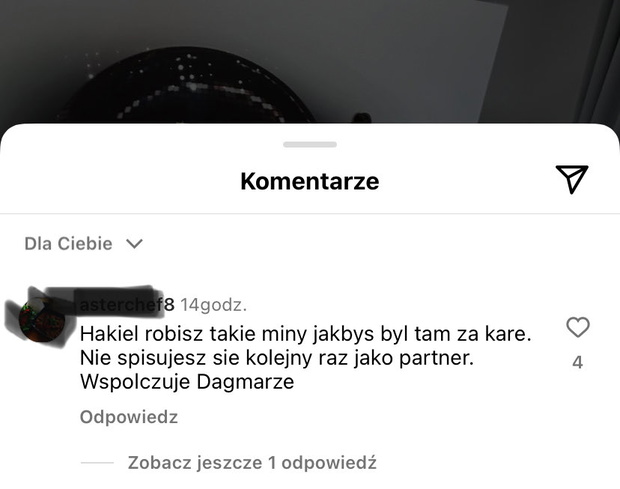 Internauta wbija szpilę Marcinowi Hakielowi