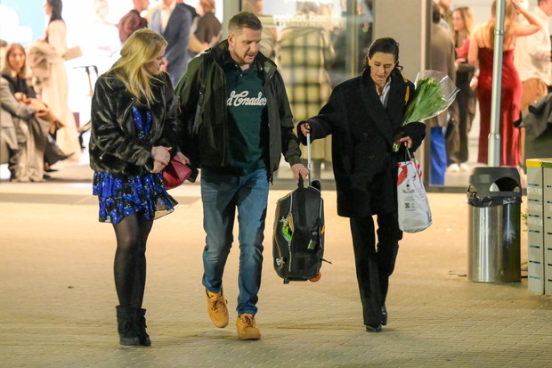 Anita Sokołowska i Filip Chajzer z partnerką