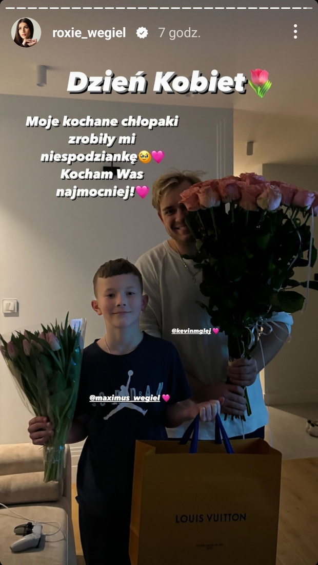 Kevin Mglej z bratem Roksany Węgiel