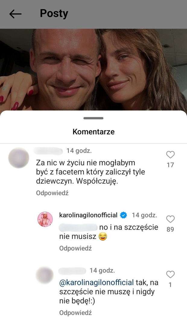 Karolina Gilon i Mateusz Świerczyński
