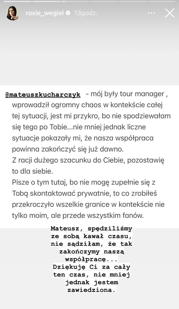 Roksana Węgiel - screen