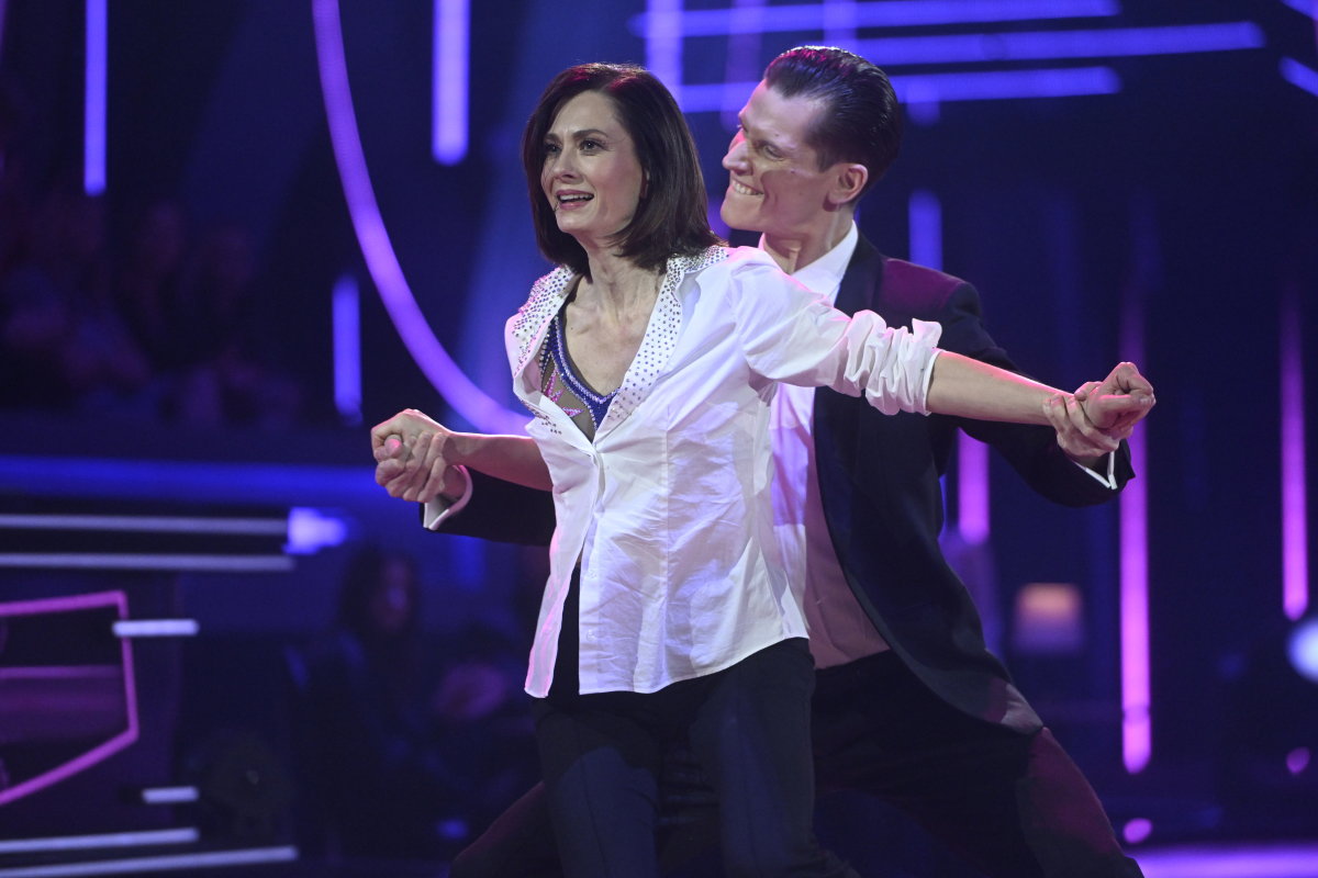 Anita Sokołowska i Jacek Kurnikowski