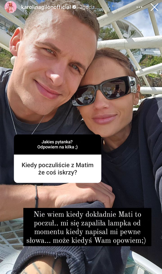 Karolina Gilon i Mateusz Love Island