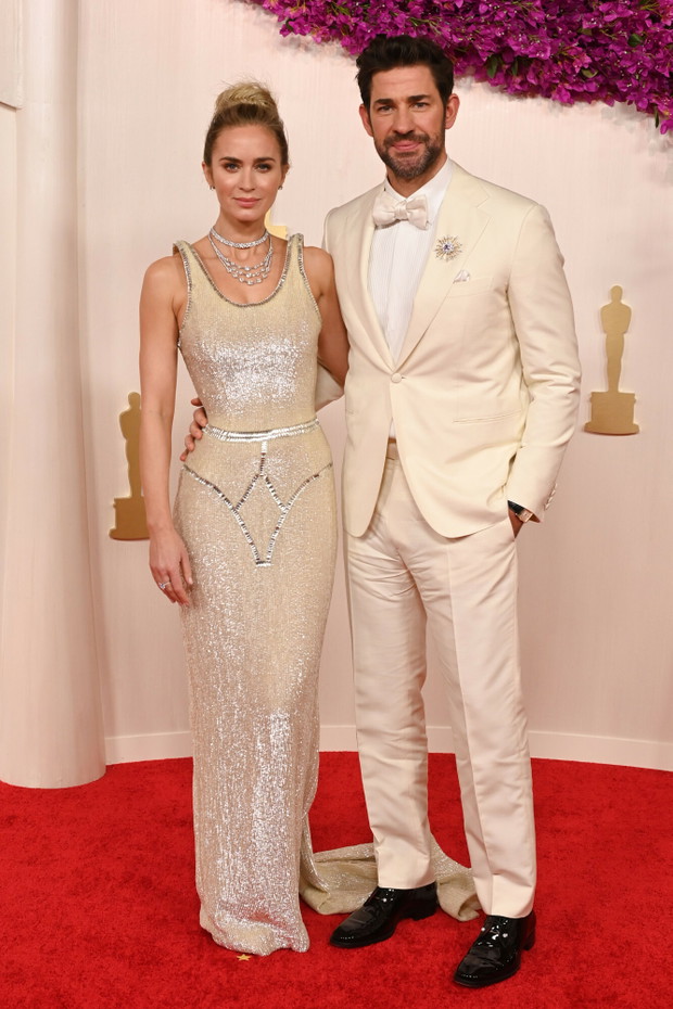 Emily Blunt i John Krasinski na Oscarach 2024