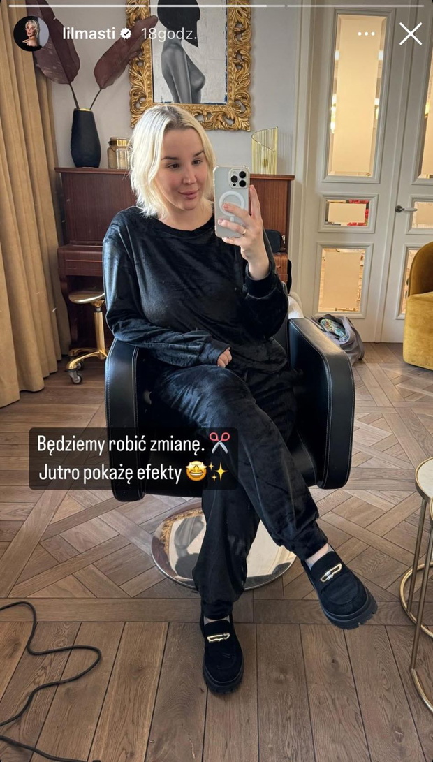 Lil Masti zdjęła doczepy