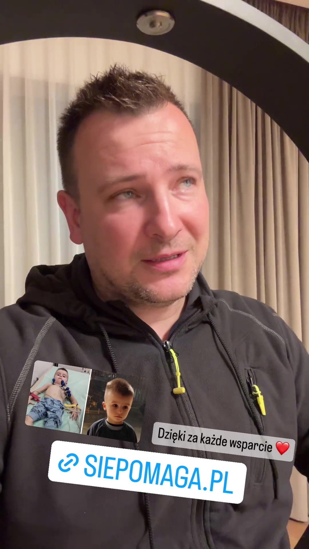 Grzegorz Bardowski z Rolnik szuka żony apeluje o pomoc dla chorego dziecka