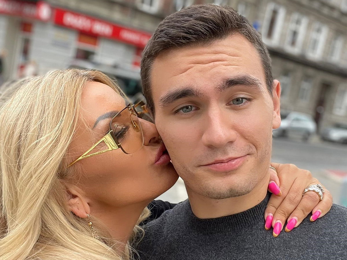 Dagmara Kaźmierska z synem