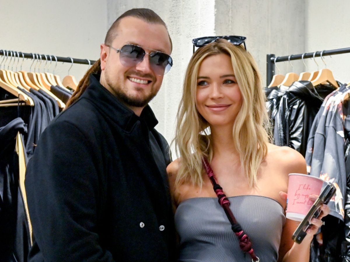 Sandra Kubicka i Aleksander Baron razem na imprezie