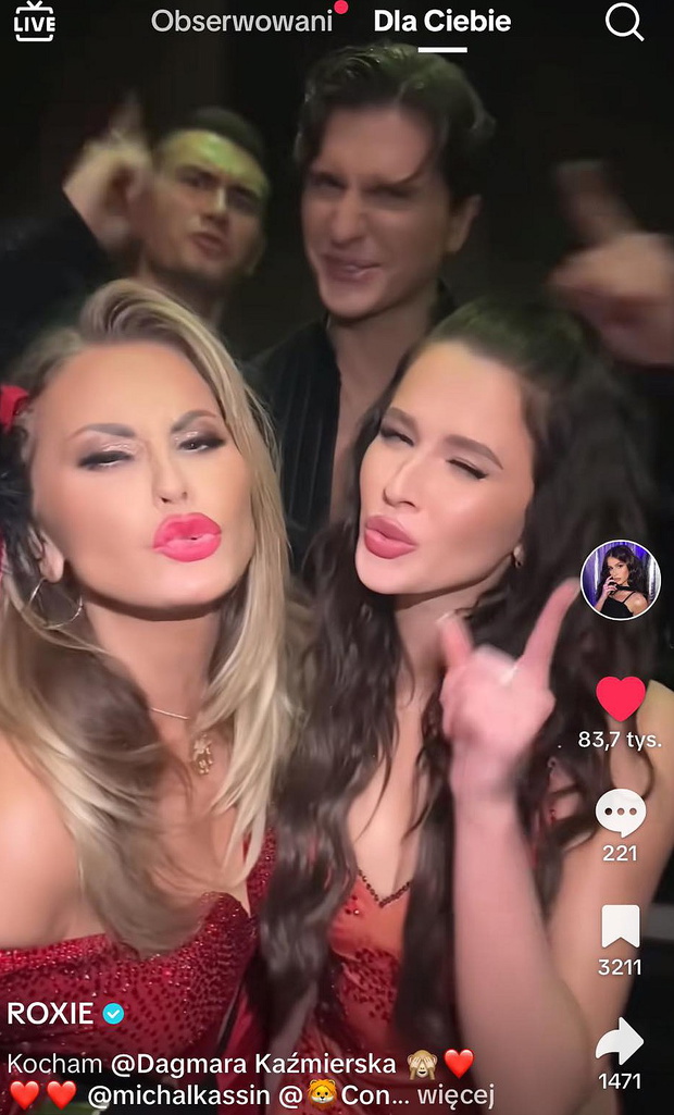 Dagmara Kaźmierska, Roksana Węgiel i Michał Kassin