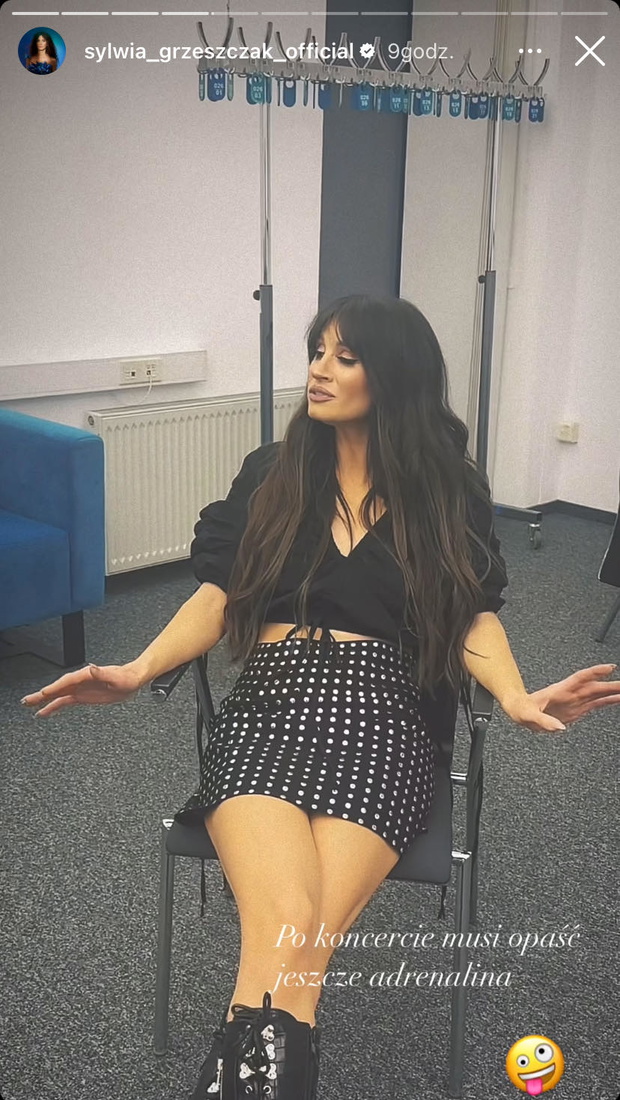 Nagrali Sylwię Grzeszczak w garderobie