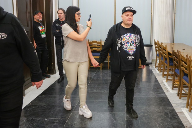 Krzysztof Skiba i Karolina Kempińska