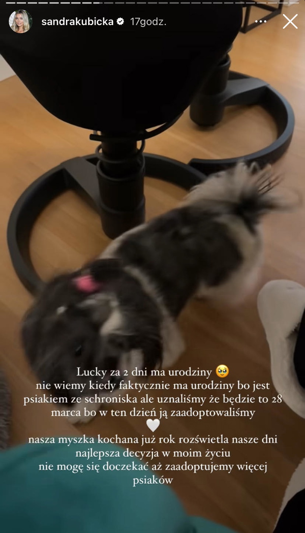 Sandra Kubicka dzieli się wieściami