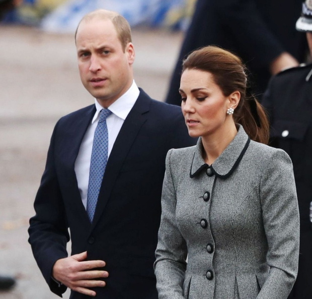 Książę William i księżna Kate na oficjalnej uroczystości