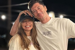 Ania i Robert Lewandowscy