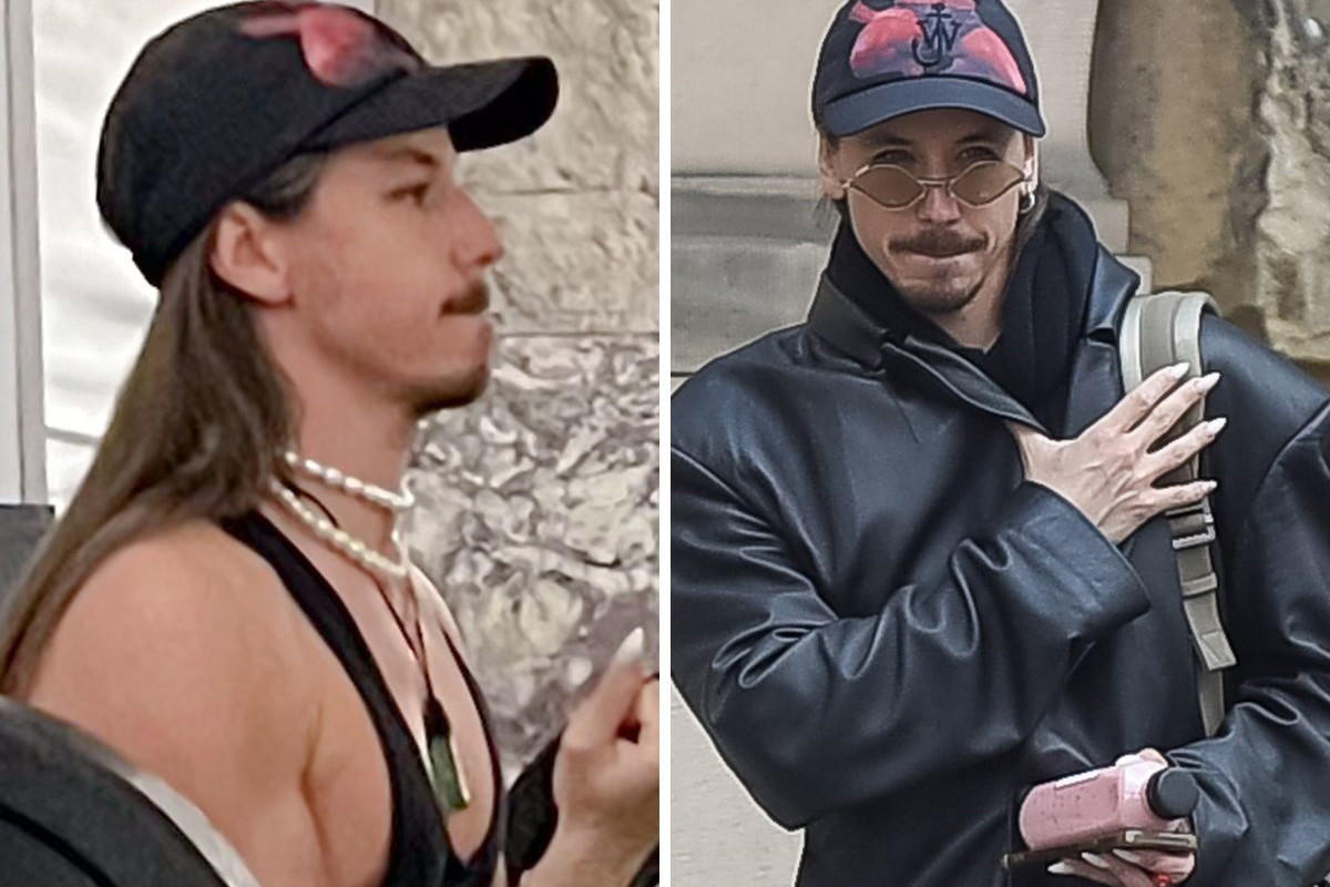 Michał Szpak na siłowni