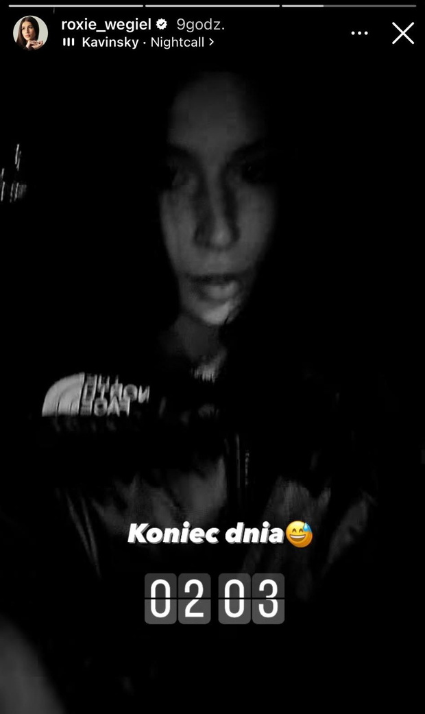 Roksana Węgiel zaskoczyła nagraniem w środku nocy