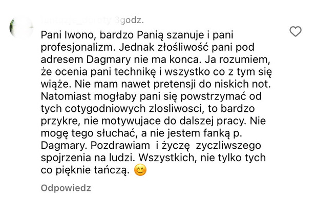 Fani oburzeni zachowaniem Iwony Pavlović