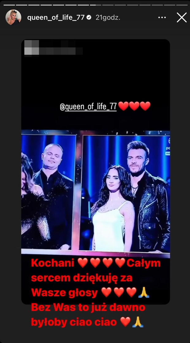 Dagmara Kaźmierska dziękuje fanom za wsparcie