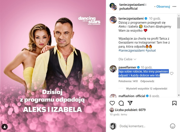 Paweł z Rolnik szuka żony o Tańcu z Gwiazdami