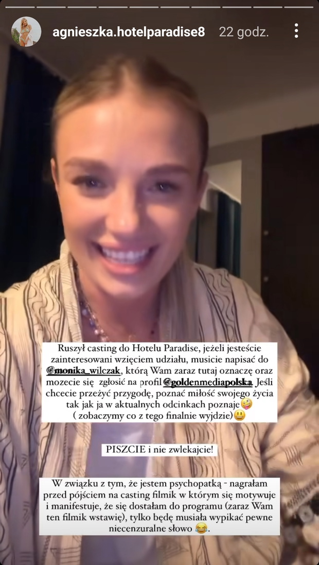 Agnieszka z Hotelu Paradise