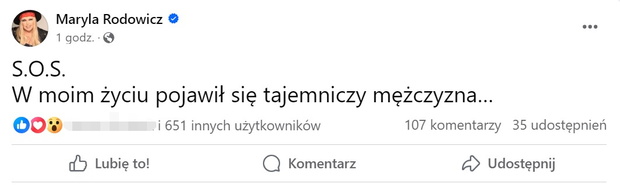 Maryla Rodowicz ma nowego partnera
