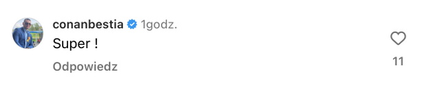 Conan komentuje zdjęcie Roksany Węgiel