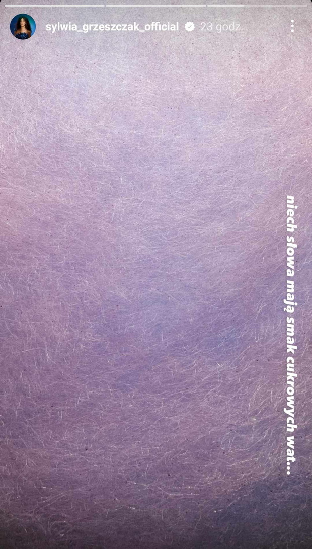 Sylwia Grzeszczak zamieściła wymowny wpis