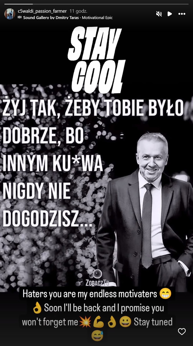 Waldemar z Rolnik szuka żony niepokojący wpis