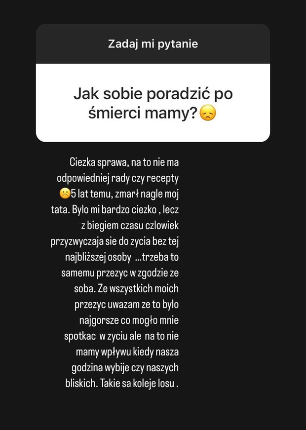 Ania z Rolnik szuka żony o śmierci ojca
