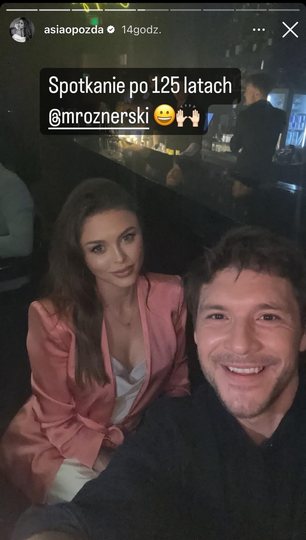 Joanna Opozda i Mikołaj Roznerski