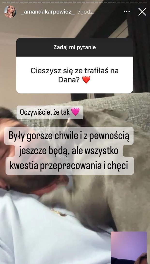 Amanda z Love Island zdradziła, co z jej relacją z Danem
