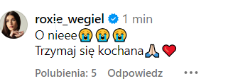 Roksana Węgiel skomentowała odejście Dagmary