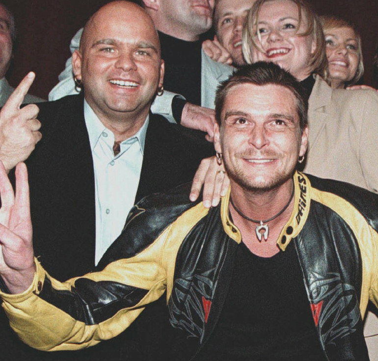 Klaudiusz Ševković i Piotr Gulczyński spędzili razem święta