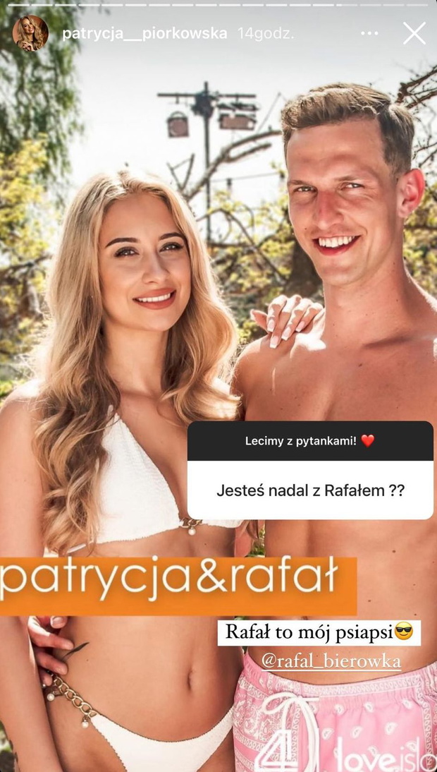 Patrycja z Love Island odpowiedziała, co łączy ją z Rafałem