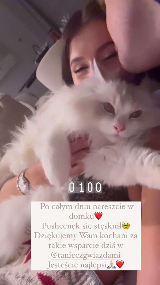 Kevin Mglej całuje Roksanę Węgiel