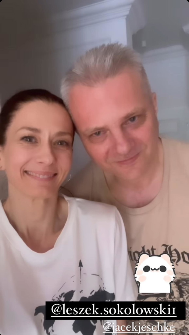 Anita Sokołowska z bratem