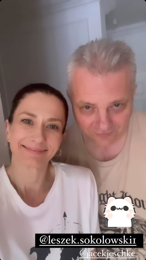 Anita Sokołowska z bratem